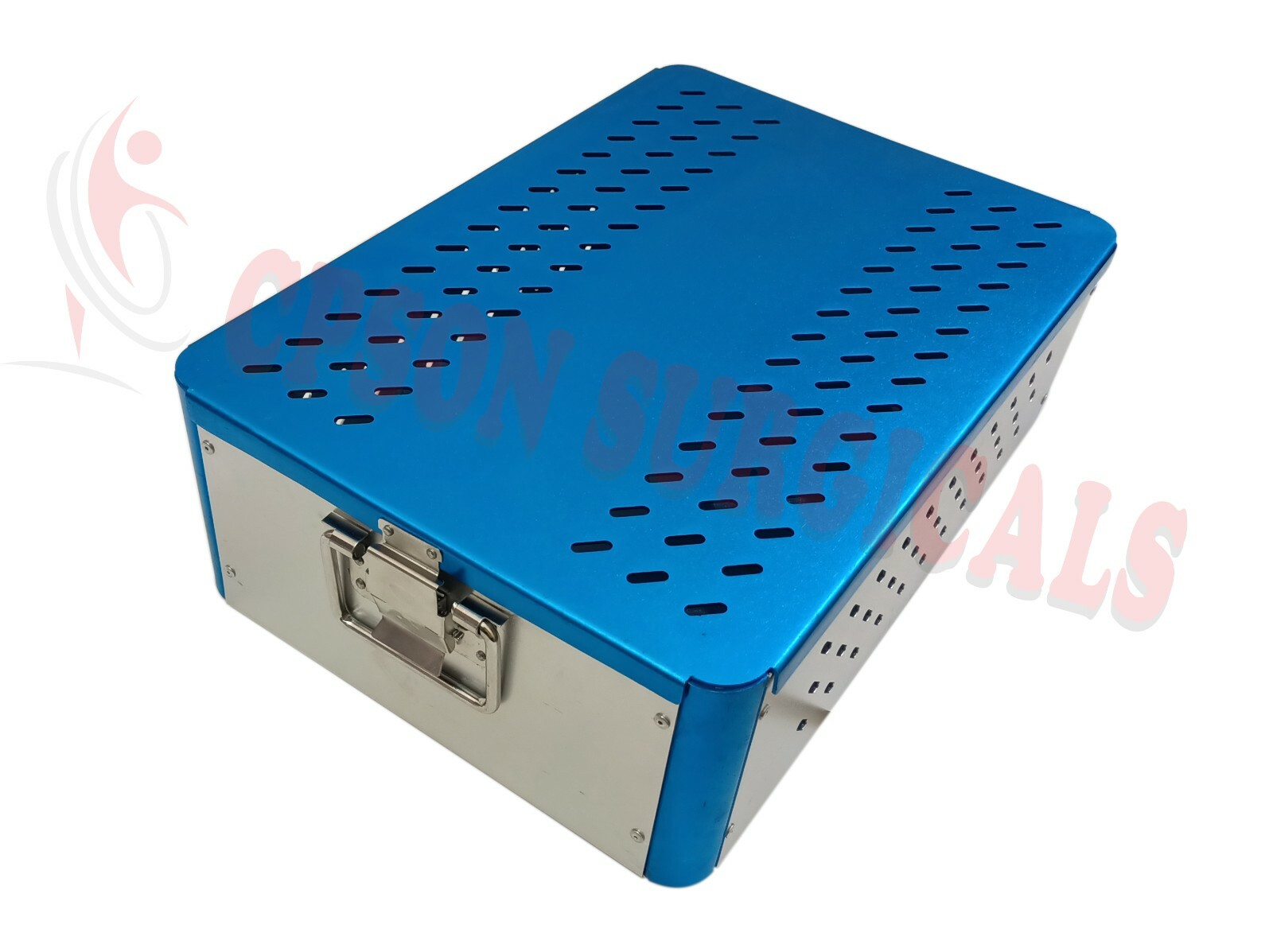 Veterinary Empty Aluminium Case Box for Instrument 16′ x 11″ x 5″ Dimension