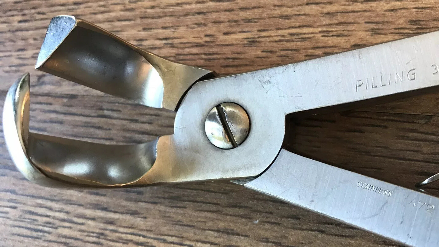 Pilling Surgical Cardiovascular Thoracic Roos Rib Shears 34-1985