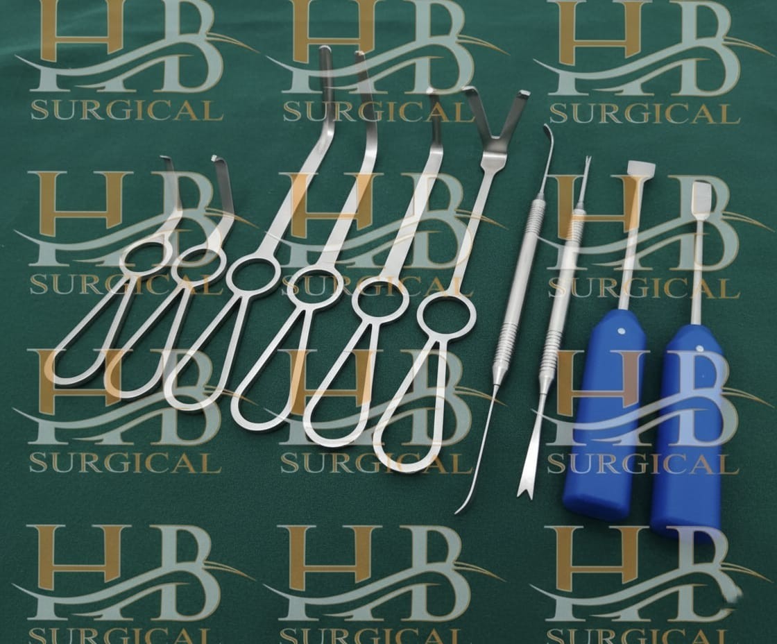 Set of 10 Pcs Minimally Invasive Orthognathic Surgery Instruments A+ Quality