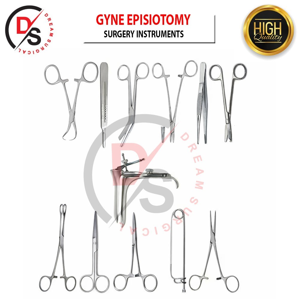Gyne Episiotomy Surgery Instruments Set of 20 Pcs