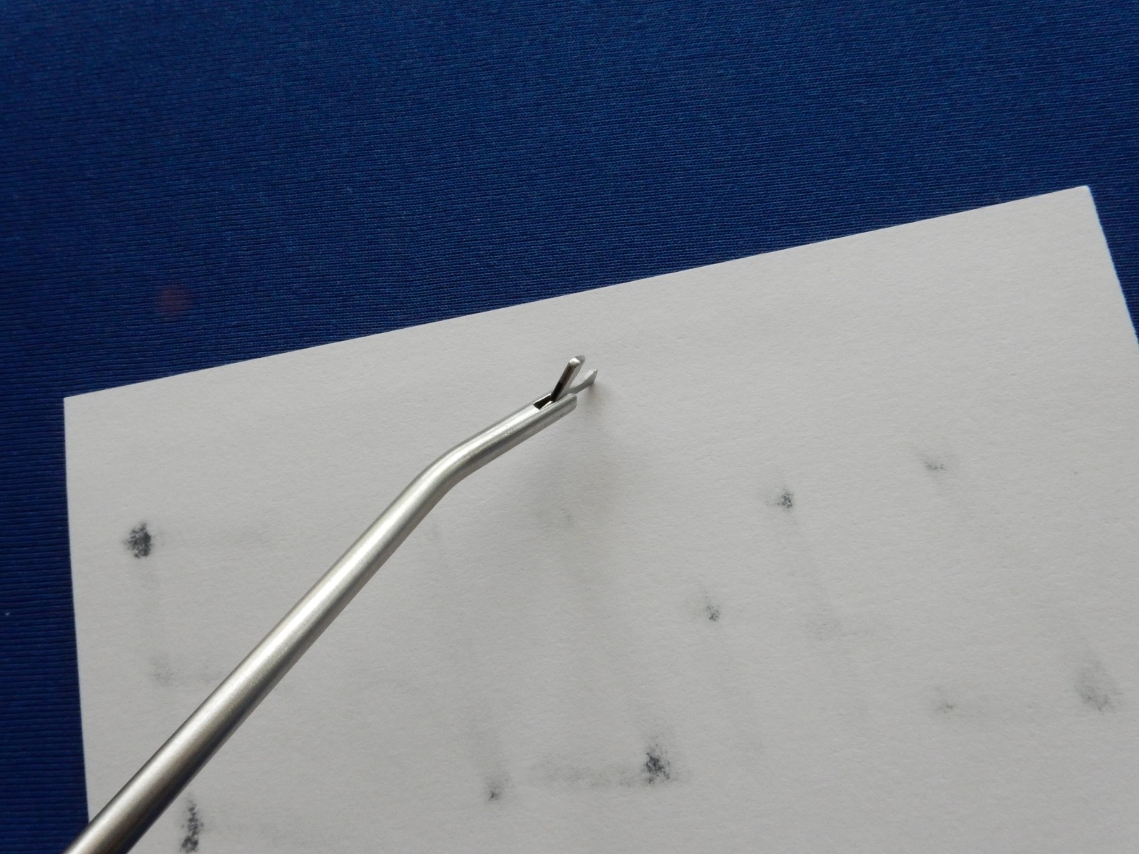 Zimmer 60-3955-037 Jack Hook Scissor Right Angle w/ Lock, 3.4mm Diameter