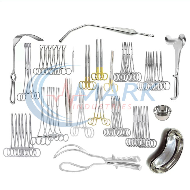 Cesarean Surgery Set Premium Quality C-Section Surgery Instruments Set With Box