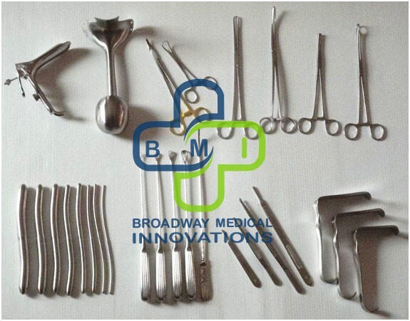 Dilation And Curettage Set D&C Set
