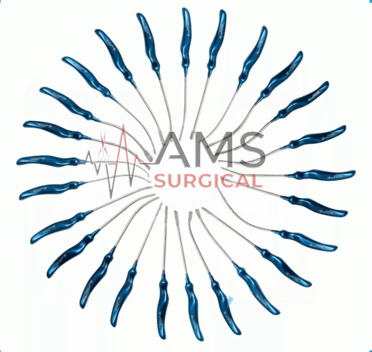 Daniel Endoscopic Forehead Facelift Dissector Set Plastic Surgery Instruments
