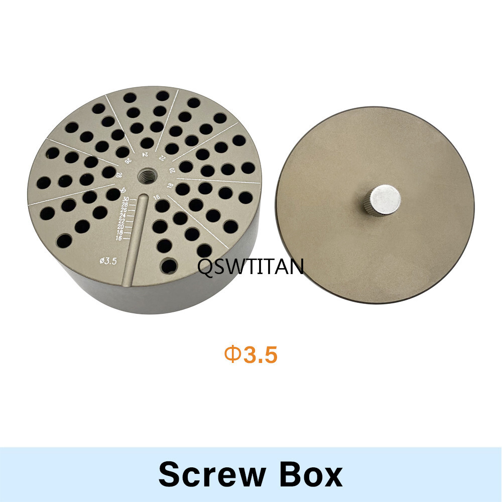 orthopedic screw box veterinary instrument Bone Screws Case Tray with Screw Rack
