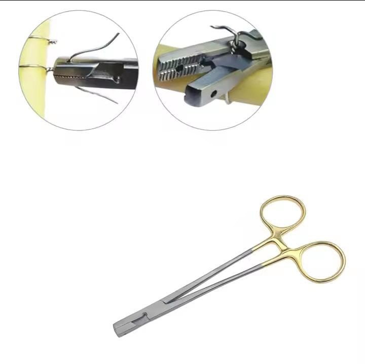 Cerclage Wire Twister Cutter Orthopedic Veterinary Surgical Instrument Stainless