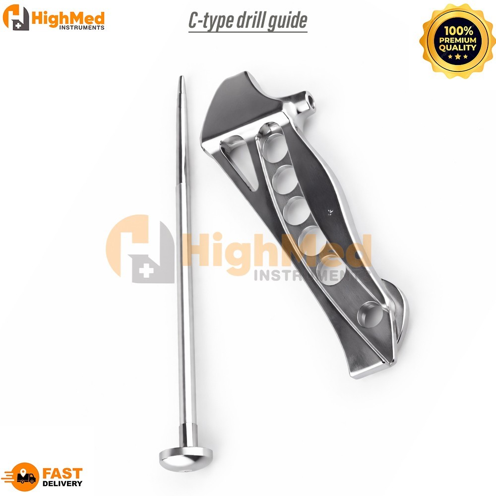 ACL PCL Adjustable C-type drill guide sight knee ligament Shoulder Femoral Tibia
