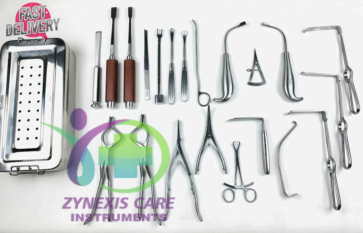 Maxillofacial Surgery Set Premium Quality Plastic Surgery Instruments A+ Quality