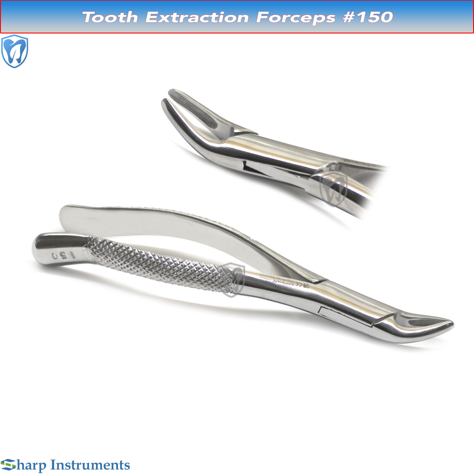 10/Pcs Kit Dental Extraction Forceps Upper Lower Orthodontic Surgical Instrument