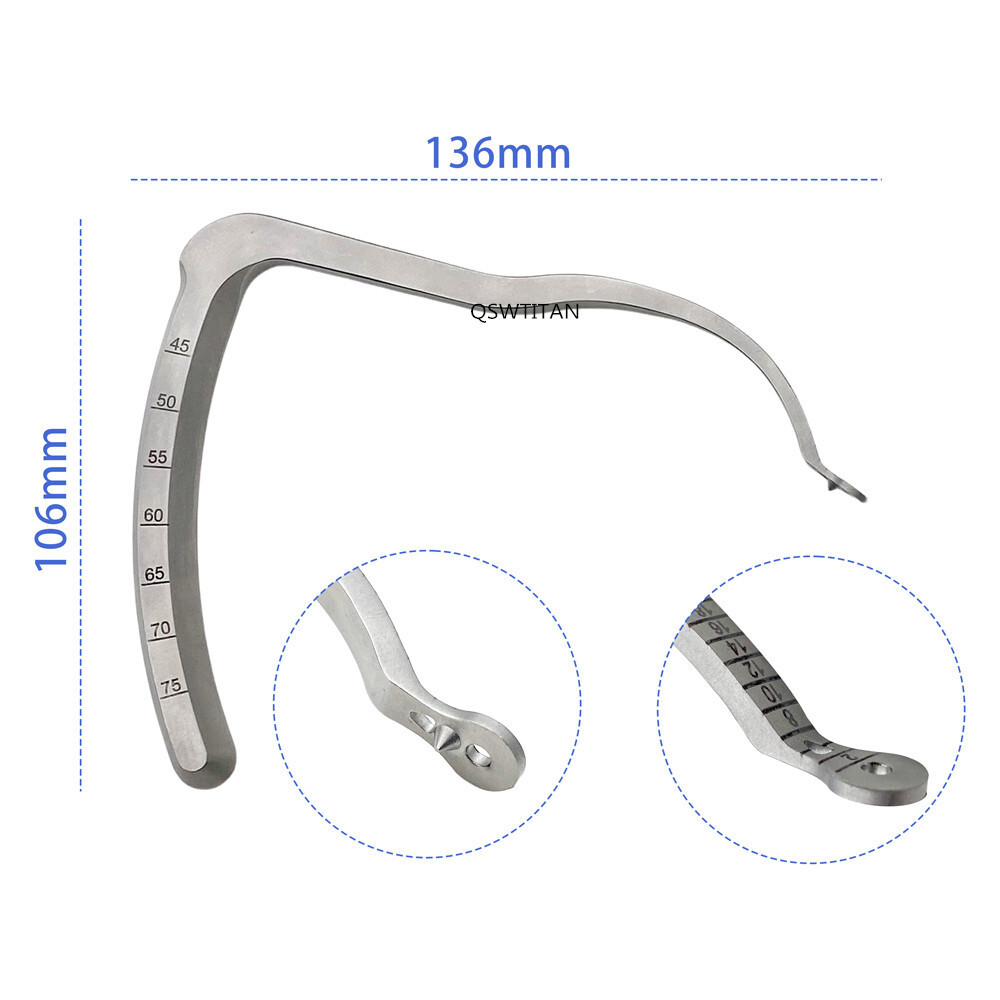 Adjustable C-type drill guide sight knee Shoulder Femoral Tibia Aimer guider