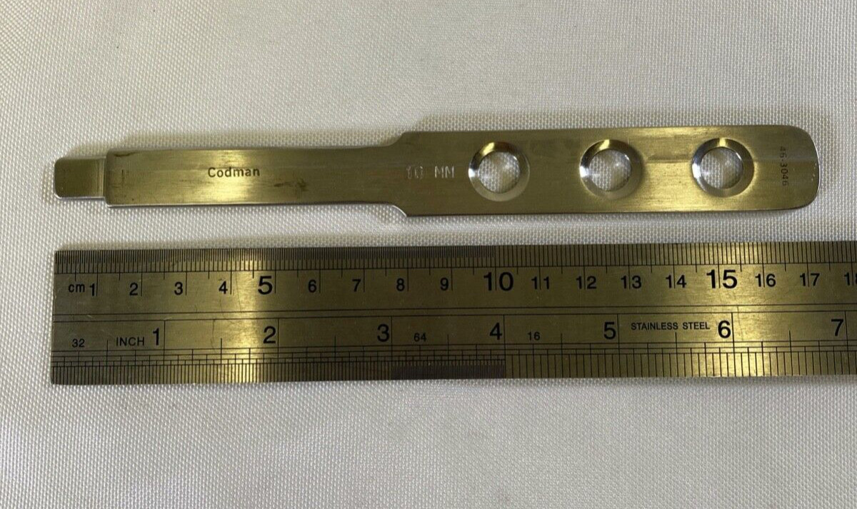 Codman 46-3040 Karlin Cervical Spanners Set w Sterilization & Storage Case Neuro
