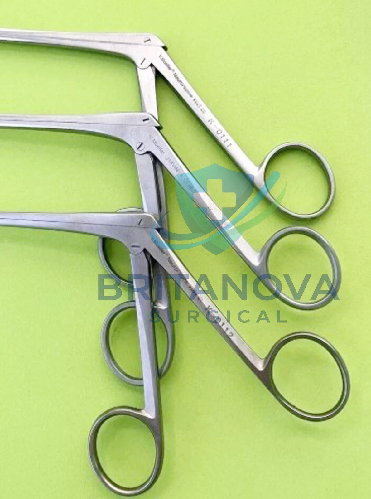 V.Mueller Surgical Set of 3 Rongeurs straight up and down