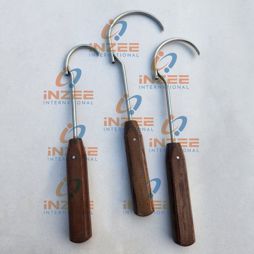 Wire Passer Small Medium Large Fiber Handle Set of 3 Pcs Orthopedic Instruments