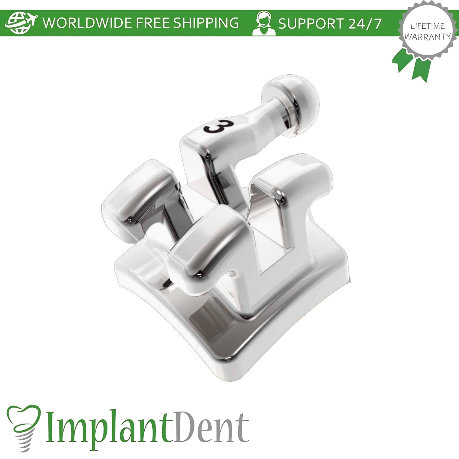MBT Dental System Discovery Smart Brackets Kit 20pcs Crooked Teeth Correction