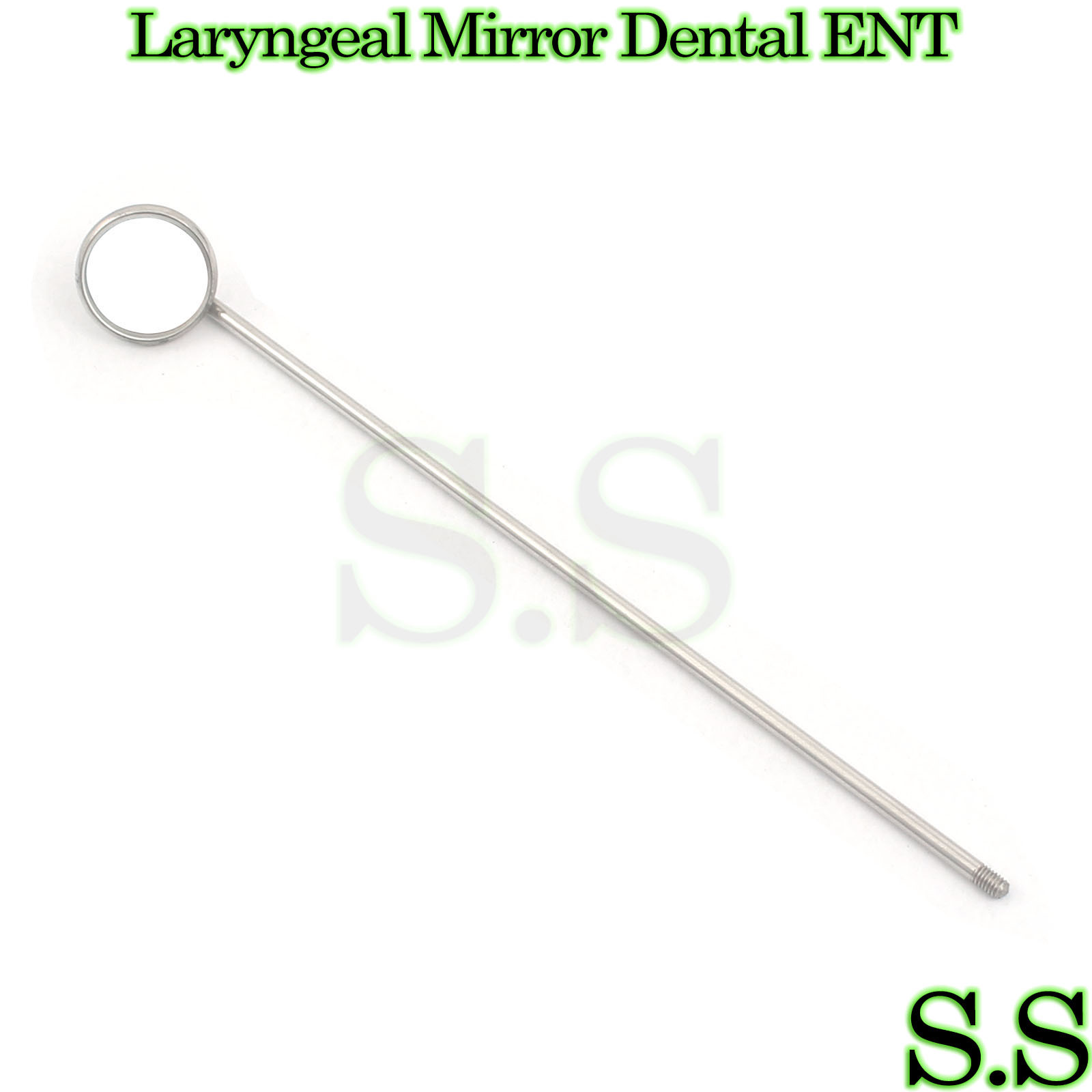 Laryngeal Mirror # 2, Dental ENT Surgical Instruments