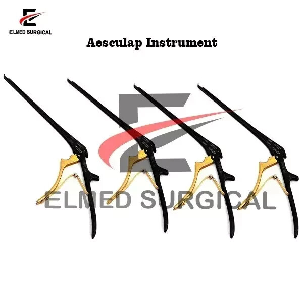 Aesculap REF FK903R Kerrison Bone Punch detachable 9″ 1mm 2mm 3mm 4mm Set