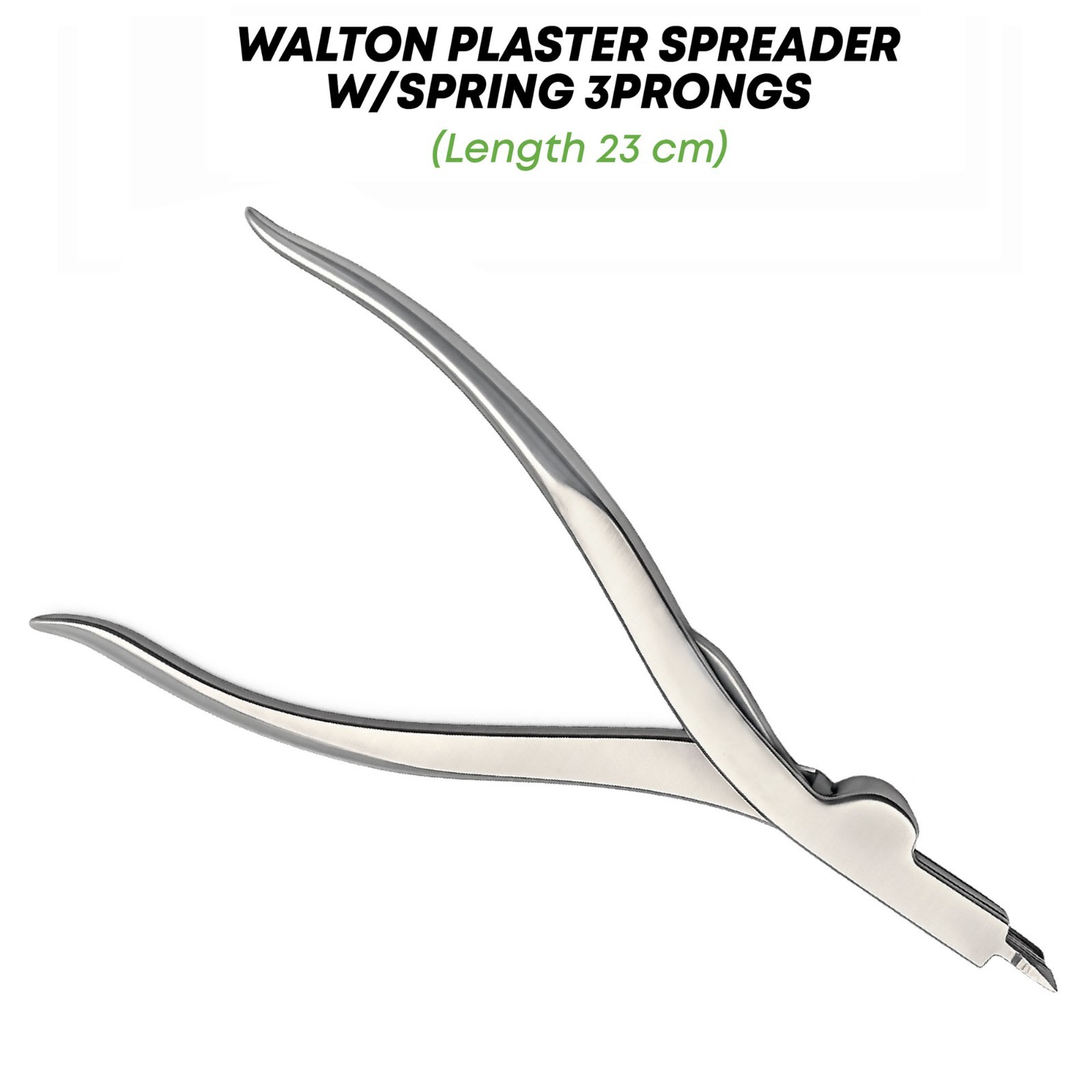 Walton Plaster Cast Spreader with Spring 3 Prongs Orthopedic Instruments German