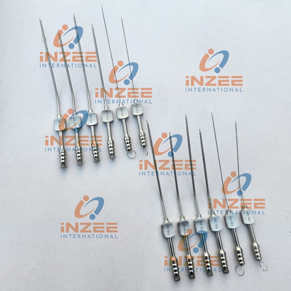 New Fukushima Teardrop Suction Tube Fr 3,5,7 Medium & Large 12 PCs Set Surgical