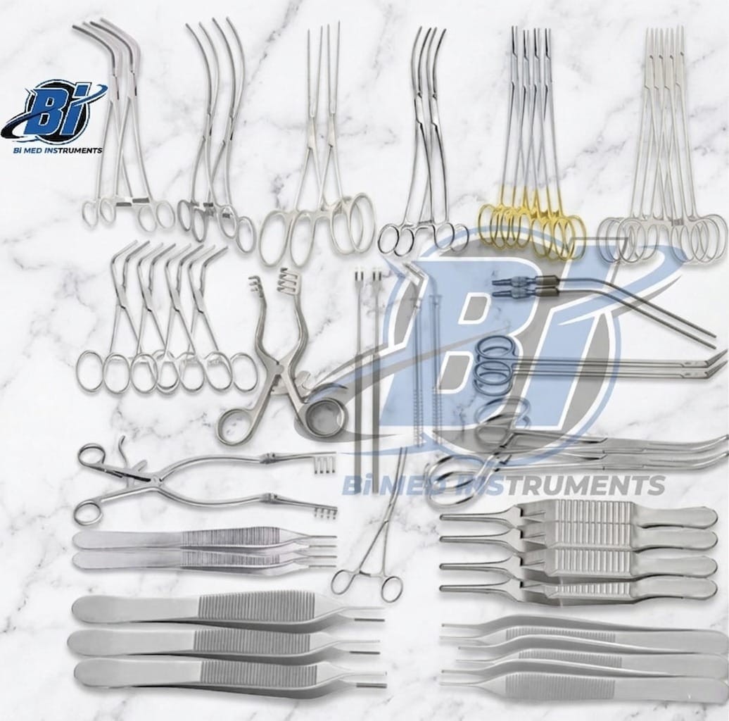 Vascular Surgery Set of 52 Pieces High quality Surgical Instruments