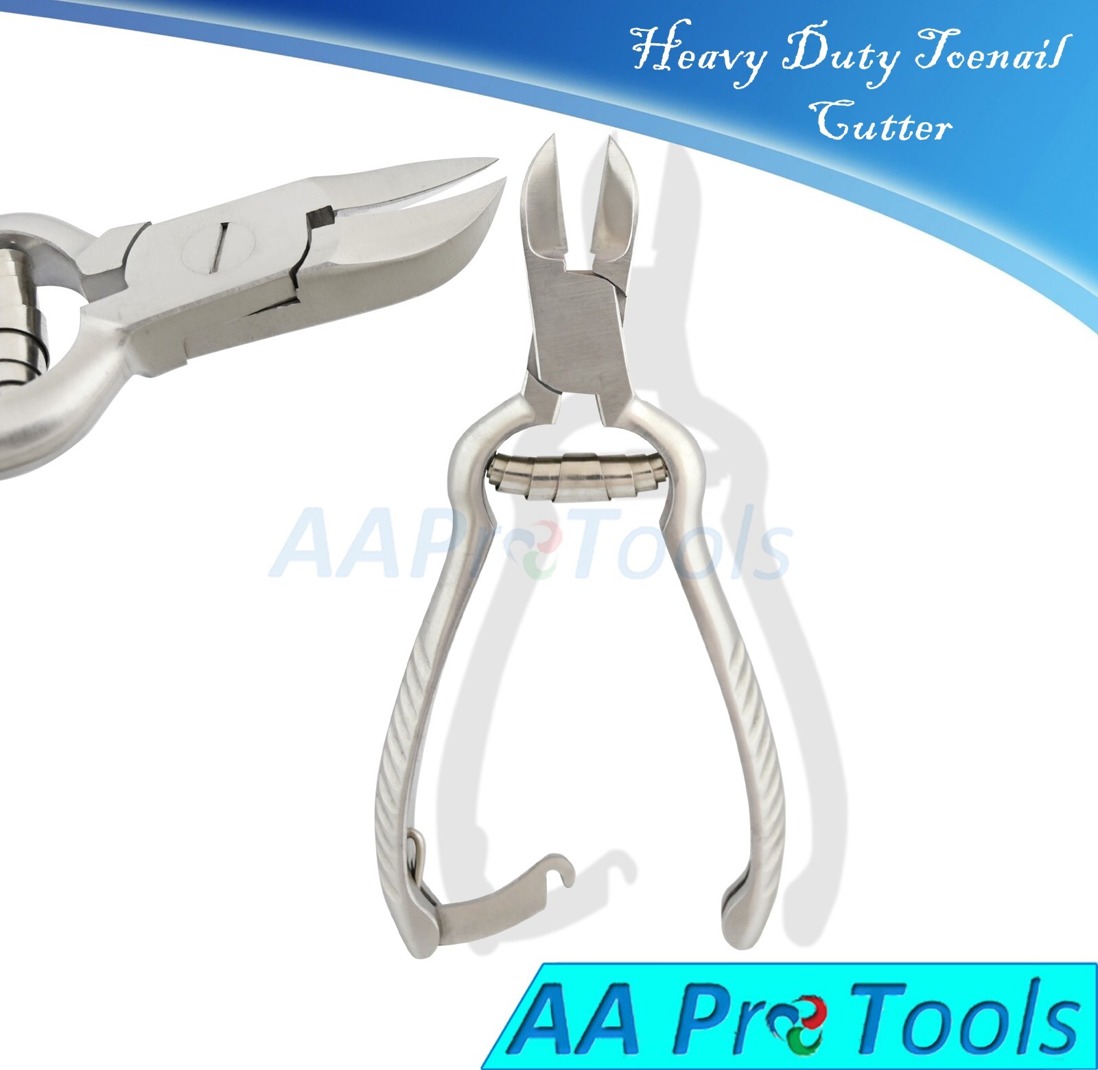 Podiatrist Ingrown Toenail Clippers for Thick Nails – 5.5″ Heavy Duty With Lock