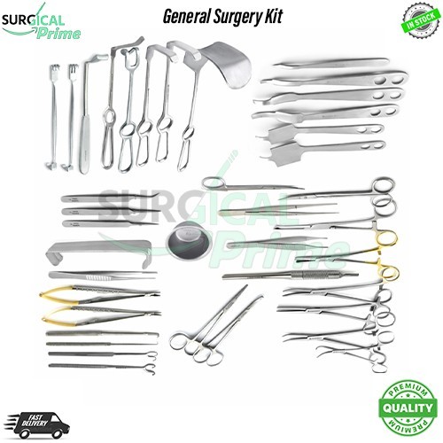 41 Pieces General Surgery Kit Surgical Operating Orthopedic Instruments Set