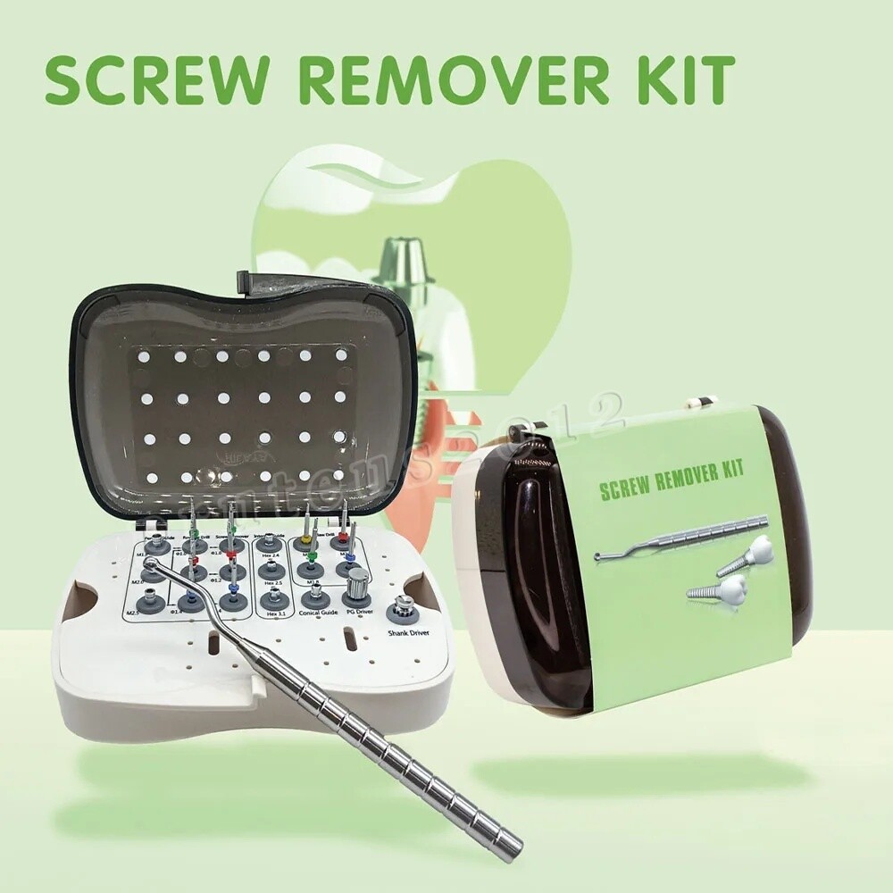 Implant Broken Screw Removal Screw Remover Rescue Tool Universal NeoBiotech Kit