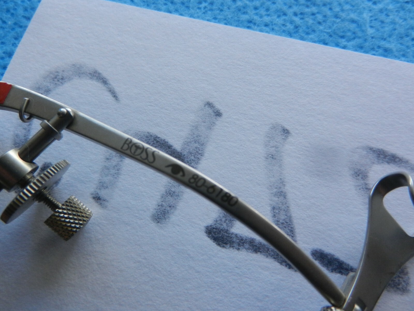 Boss Surgical Ophthalmic Eye Retractor 80-6180
