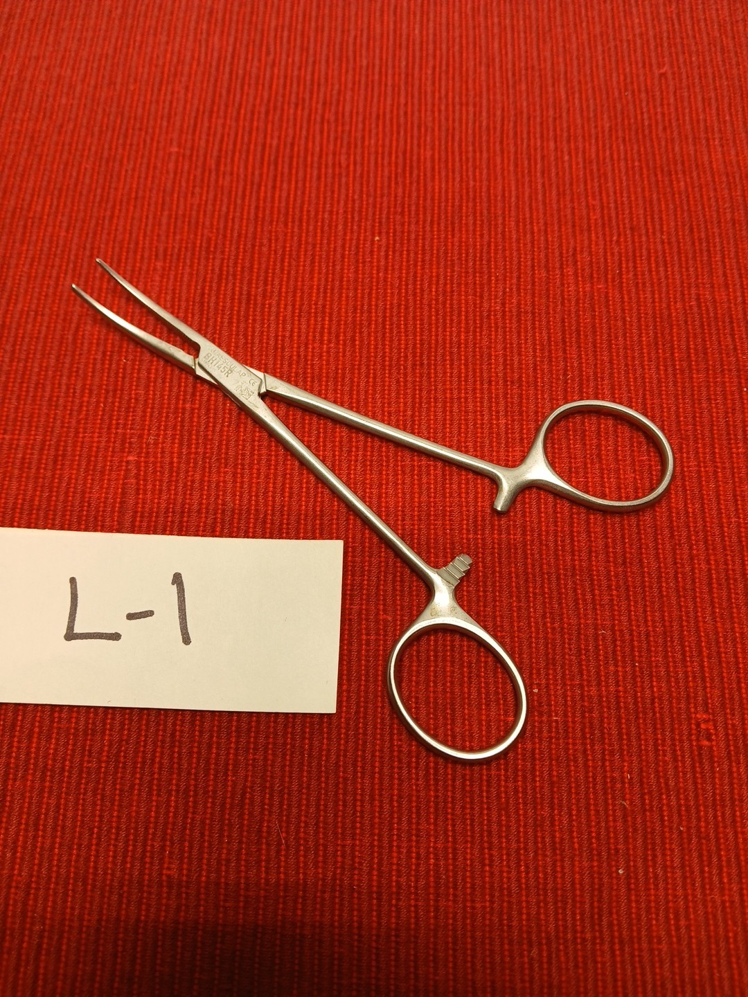 Aesculap REF BH145R, Crile Forceps Curved, 140mm