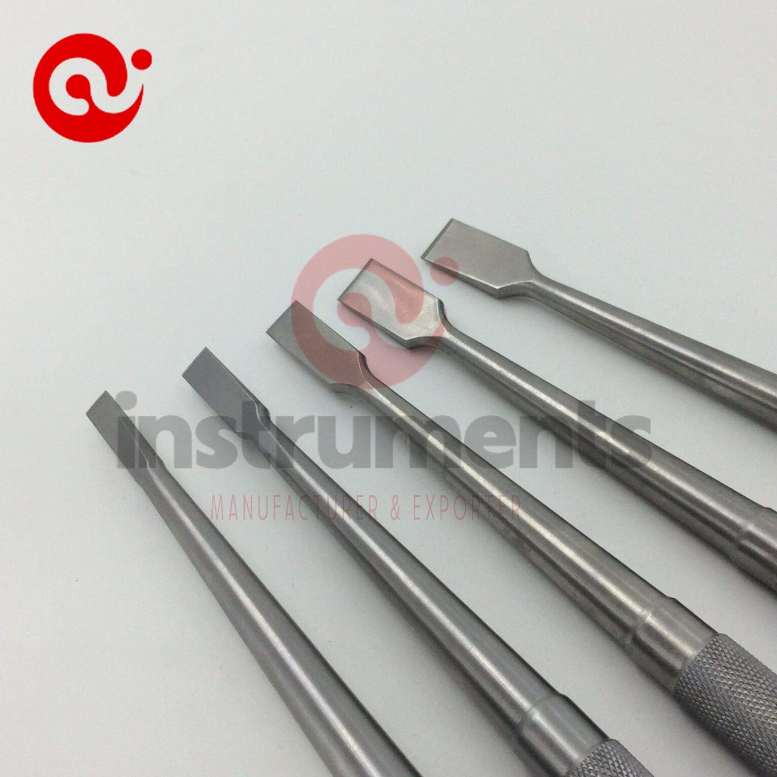 Bone Osteotomes 6mm 8mm 10mm 12mm 15mm 5 pcs Set orthopedics Instruments By Ai