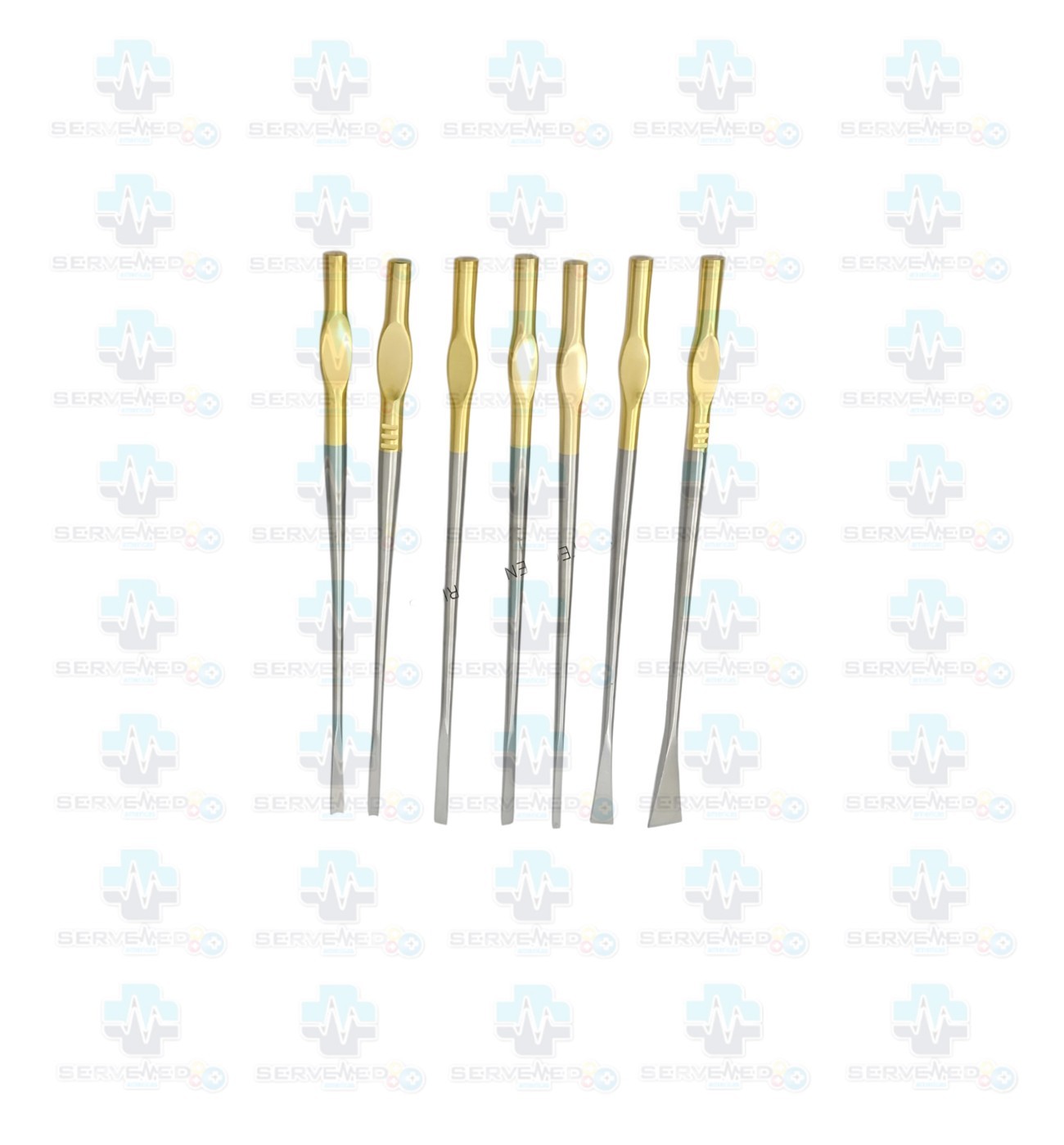Rhinoplastic Set Screw Driver Chisel Set of 7 Pcs