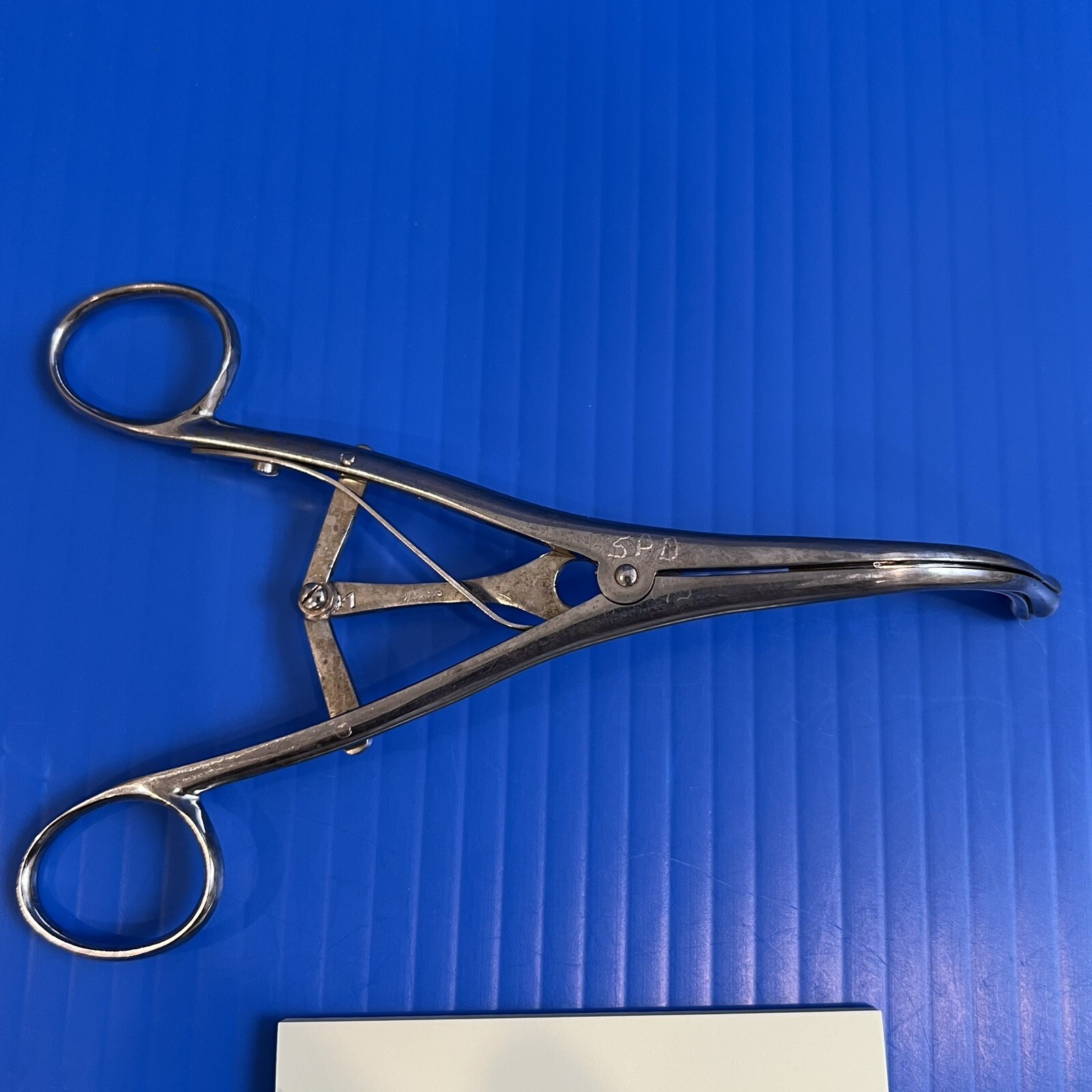 Sklar 78-3460 Laborde Tracheal Dilator Three Blunt Blades 5-1/2″ long vintage