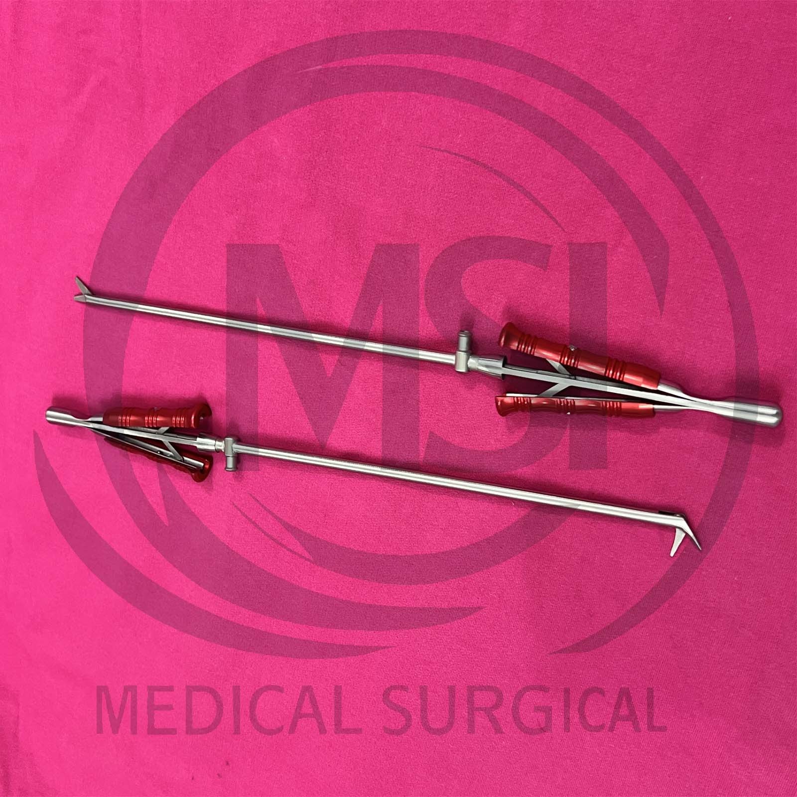 Minimally Invasive Cardiac Surgery Instrument Set of 2 Pcs Atraumatic Instrument