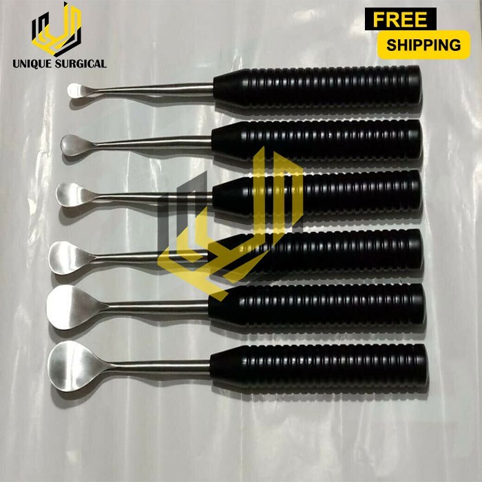 Karlin XL Magnum Cobb Elevator 6 Pcs set 14″ Spine Neuro orthopedic Instrument
