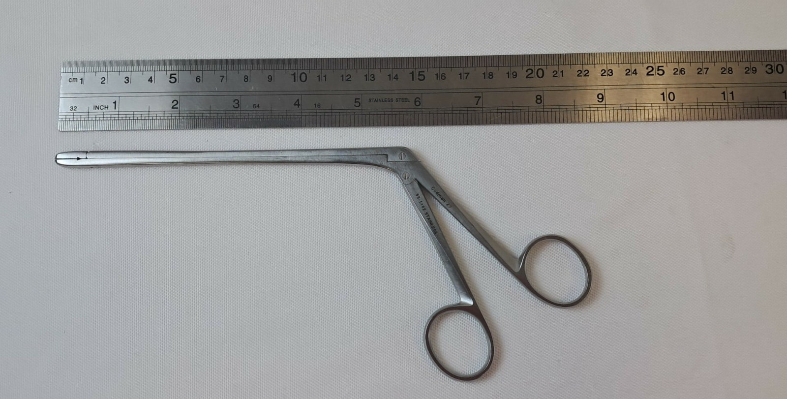Codman 53-1192 Schlesinger Intervertebral Disc Rongeur Serrated Straight