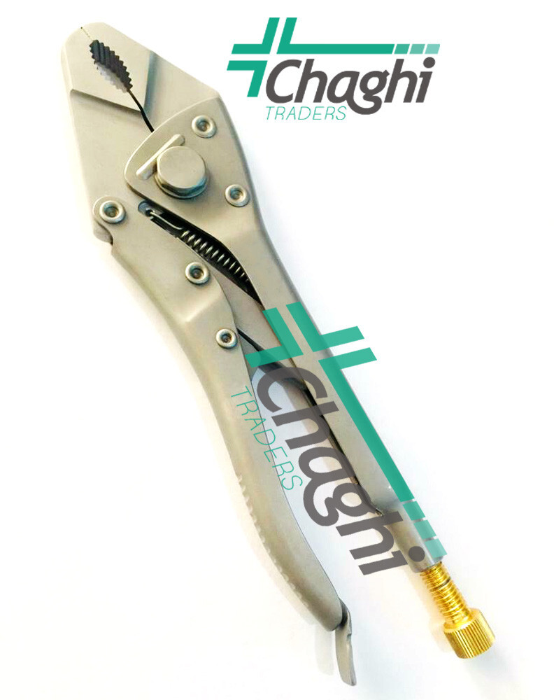 Vise Grip Locking Pliers Curved Jaws 8″ Surgical Orthopedic Instruments Chaghi T