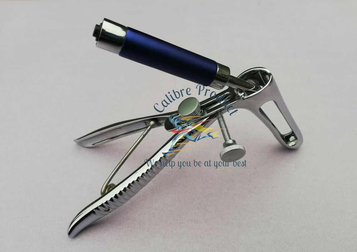 Sims Rectal Anal Vaginal Speculum With Led Light Source Sigmoidoscope
