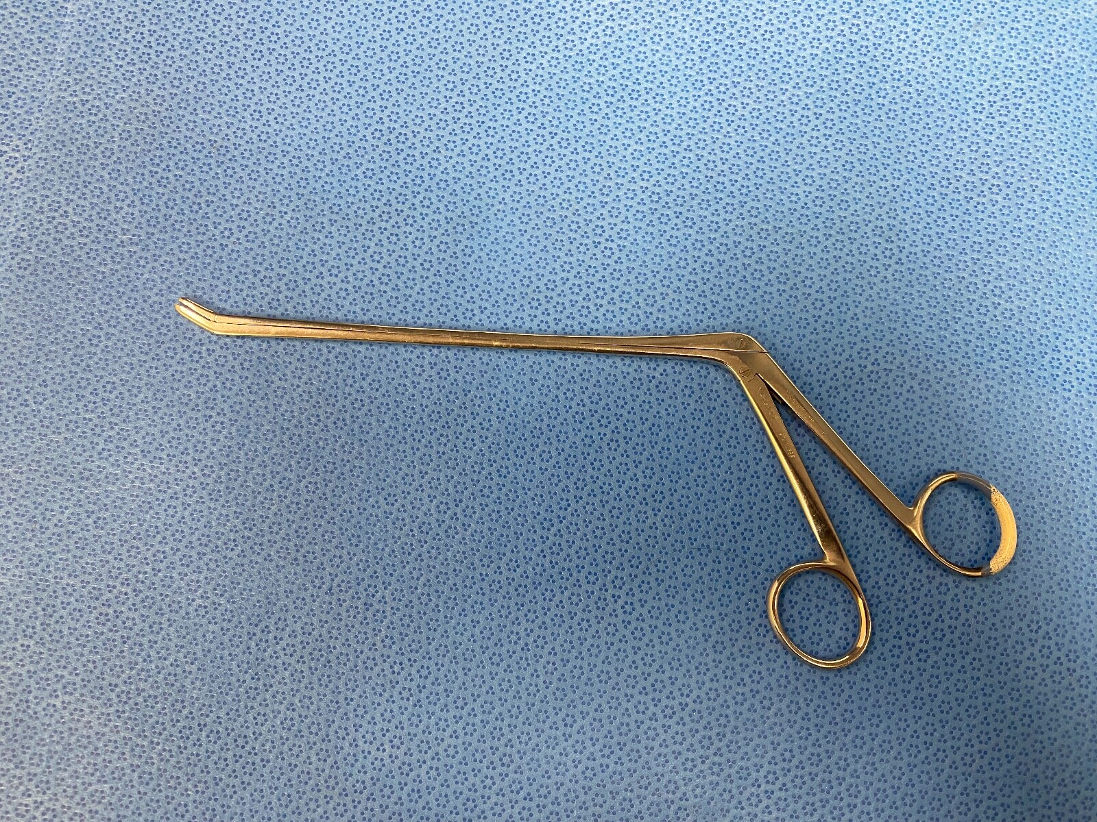 V. Mueller NL6147 Love Gruenwald Pituitary Rongeur Forcep Angled Up Orthopedic