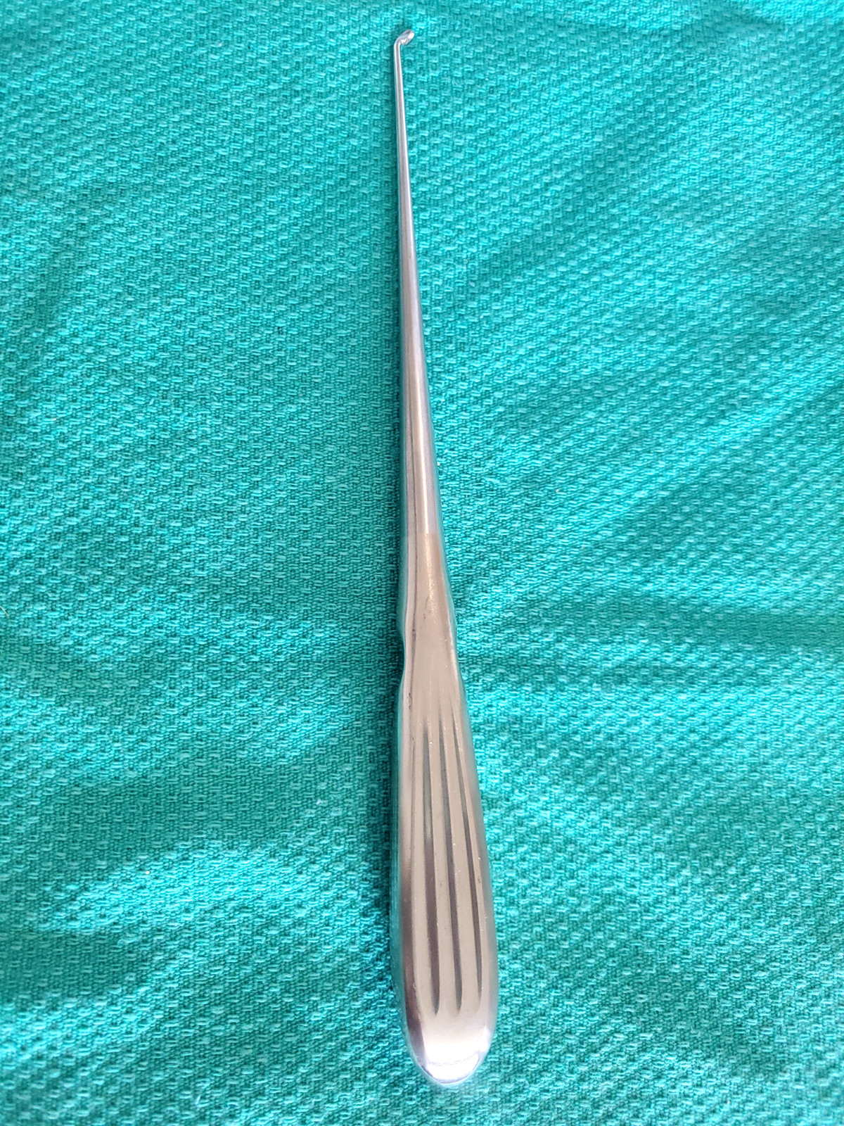 Jarit 240-140 9″ Angled size 3-0 Stainless Steel Curette Orthopedic
