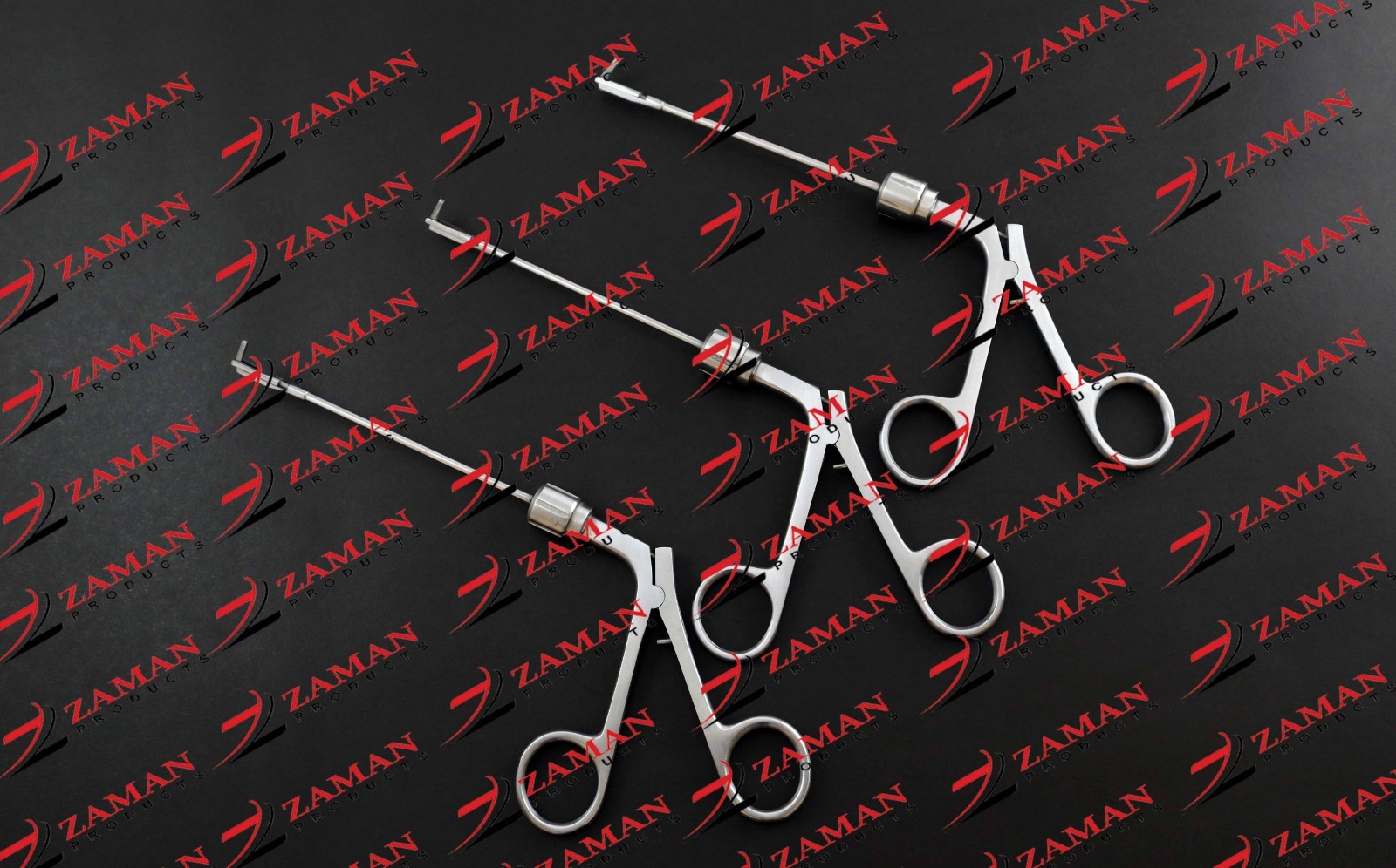 Rotatable Antrum Back Biting Forceps 3 PCs Set ENT Instruments A+ German Steel