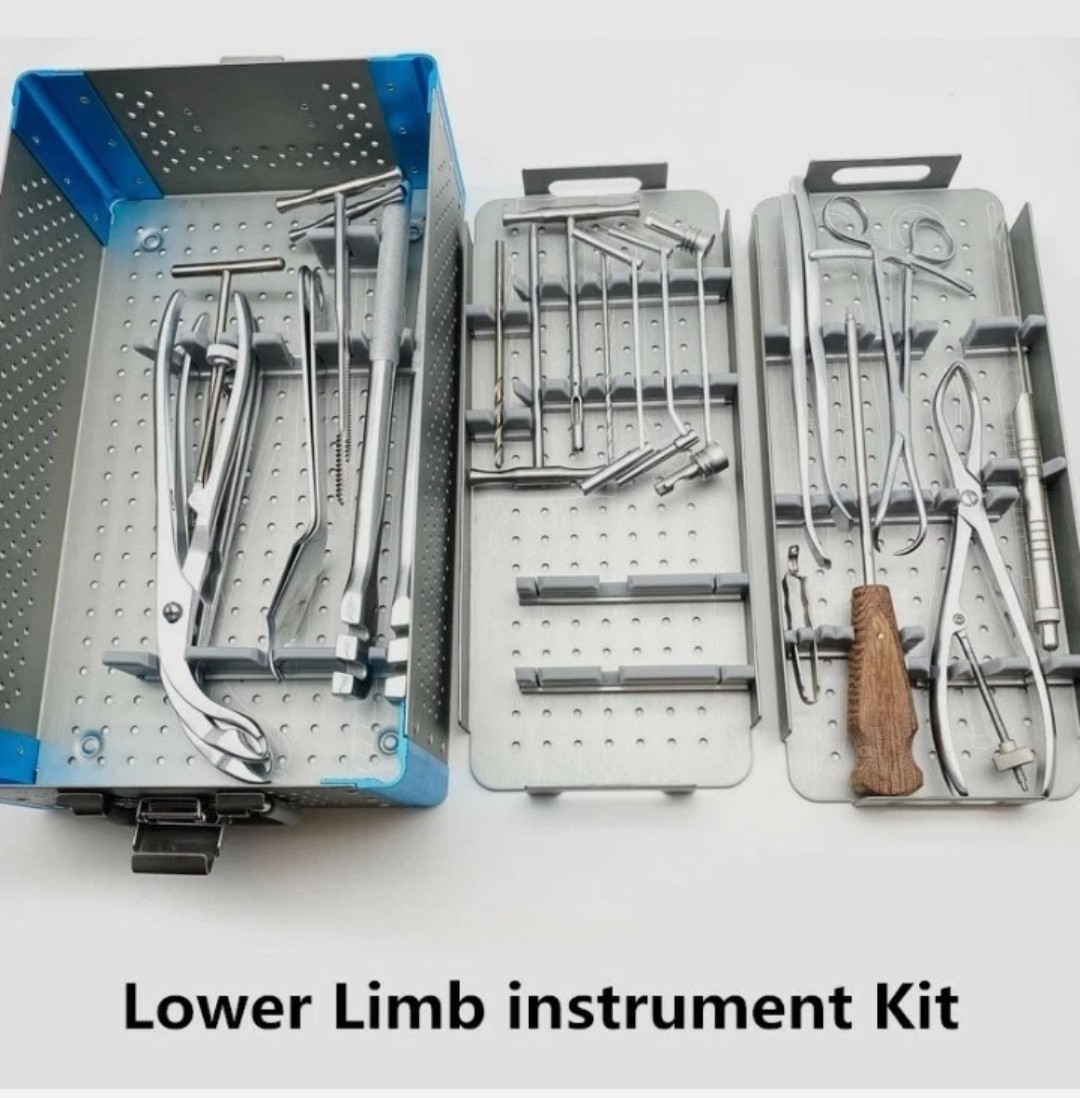 Orthopedic Lower Limb Instrument Femoral Tibia Bone Nail Large Fragment Set