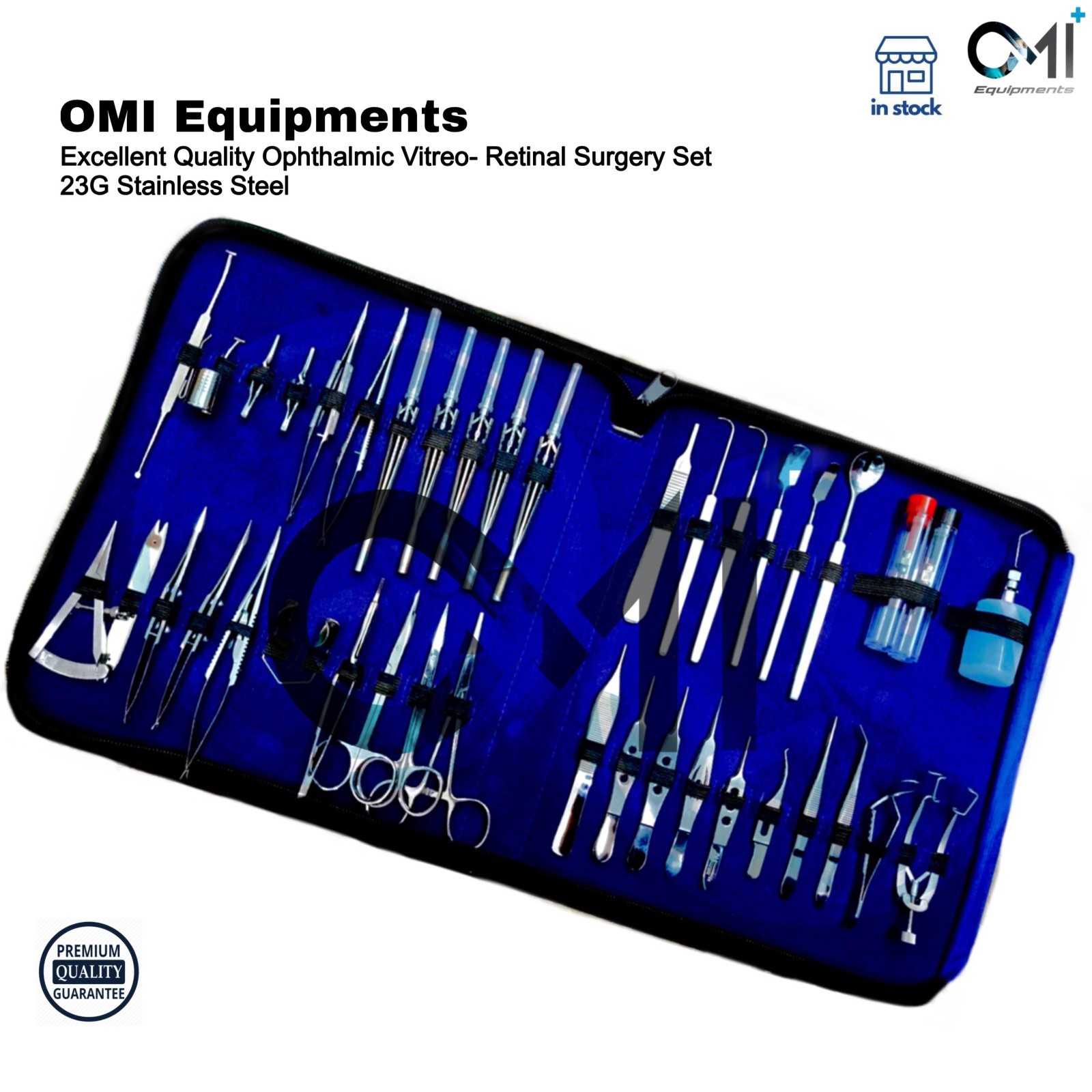 Ophthalmic Vitreo-Retinal Surgery Set 23G Stainless Steel Excellent Top Quality