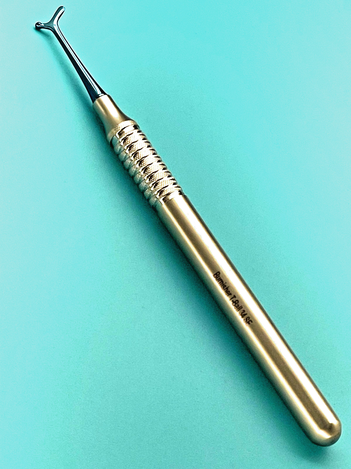 Dental Burnishers T-Ball 34 SE, Titanium Blue Coated Tip