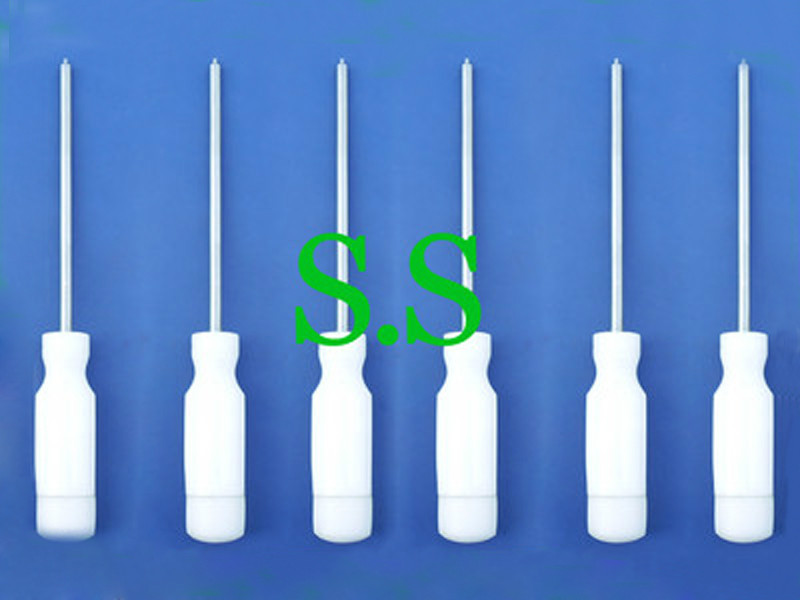6 Screw Driver Head 4.5mm With Teflon Handle Surgical Orthopedic Instruments