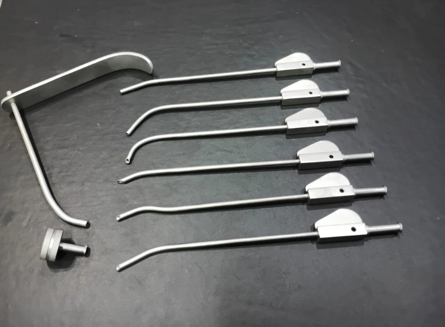 Meniscus Suture Instrument Set Arthroscopy Wire Thread Passing Set Of 8Pcs