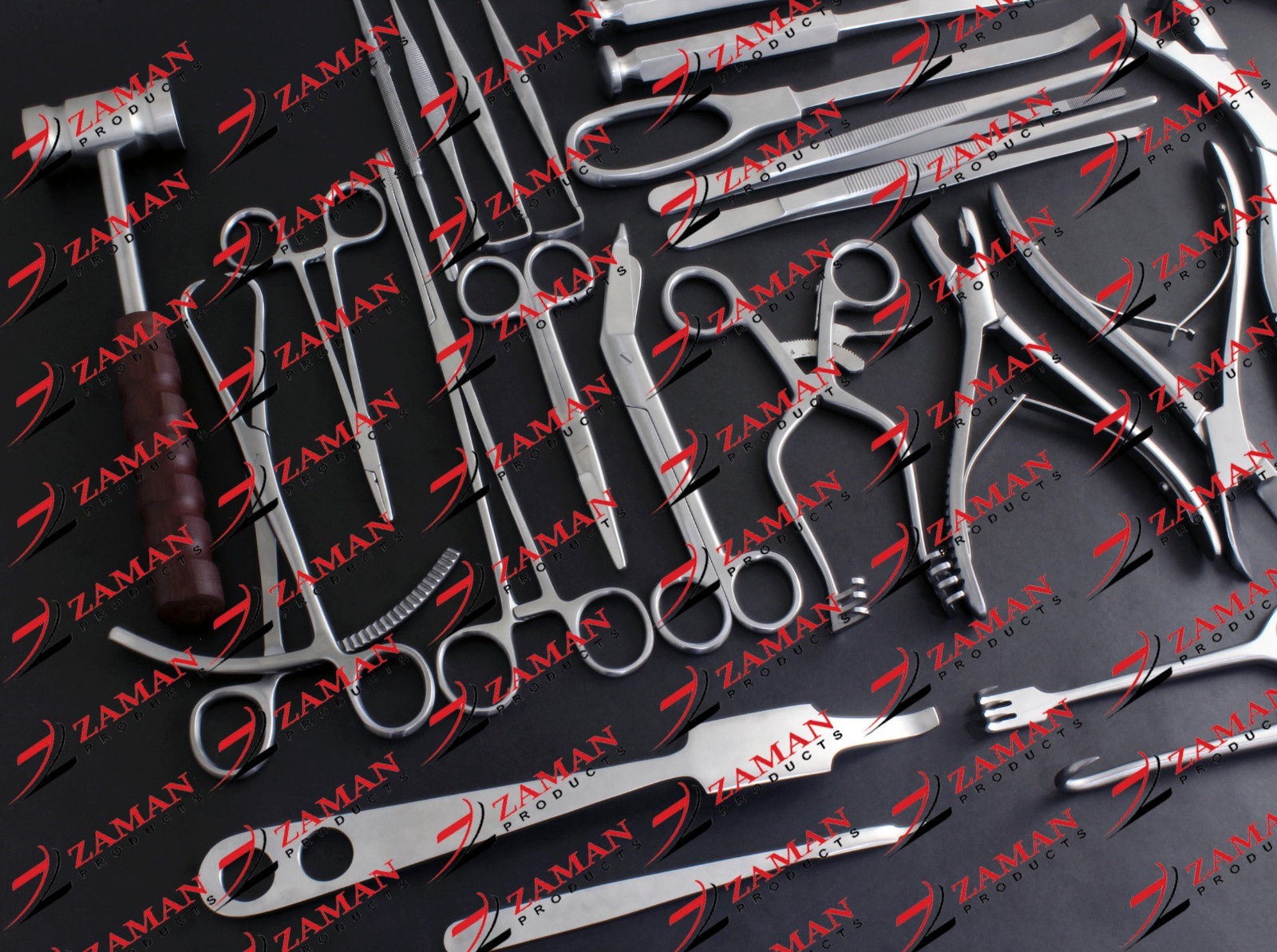 Basic Orthopedic Surgery 25 PCs Set Surgical instruments By Zaman Products