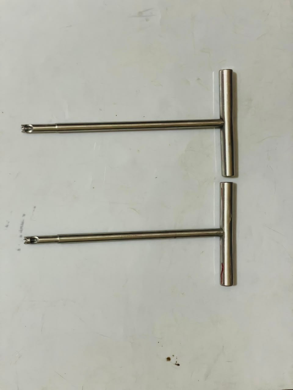 Orthopedic Bone Screw Extractor Set T-Handle 2 Pcs Stainless Steel Surgical