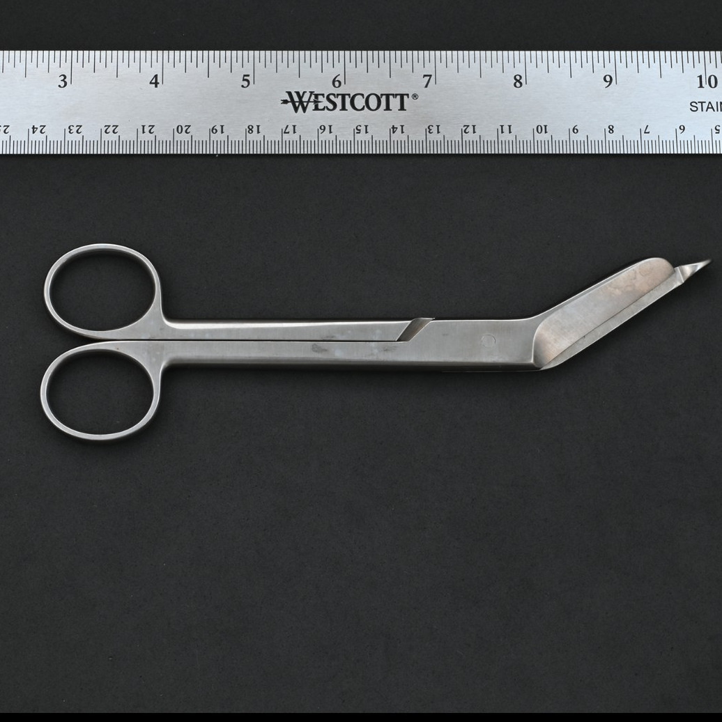 Aesculap BC862R Lister Bandage Scissors 7 in Stainless Steel Surgical Instrument