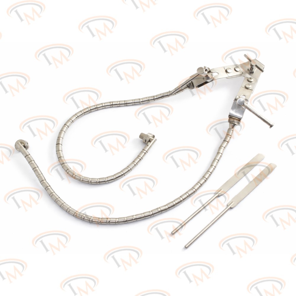 Leyla Self Retractor Brain Retractor Set Two Arms Orthopedic Surgical Instrument