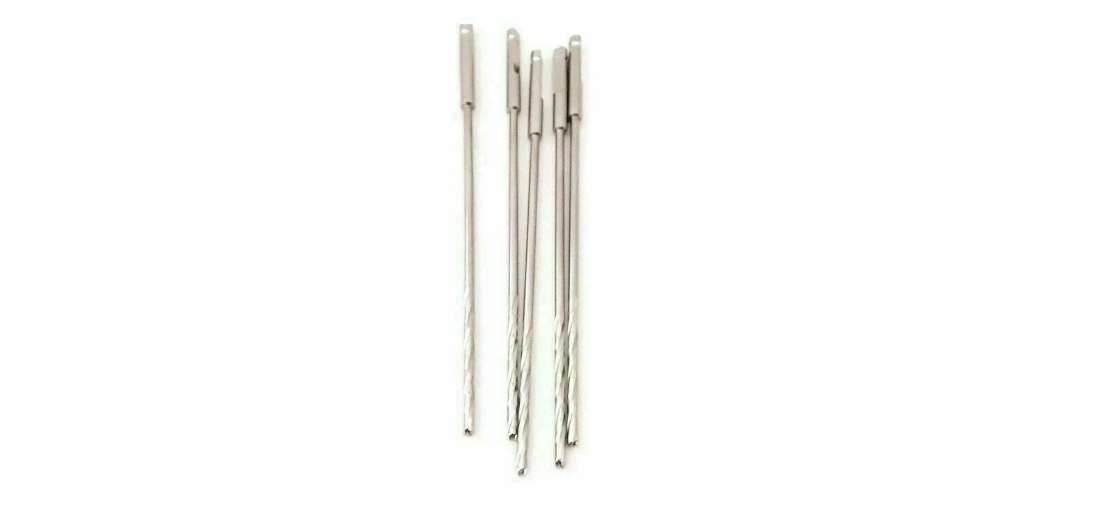 Orthopedic Quick Coupling Cannulated Drill Bit 3.2mm x 200mm Lot of 5 pc SS