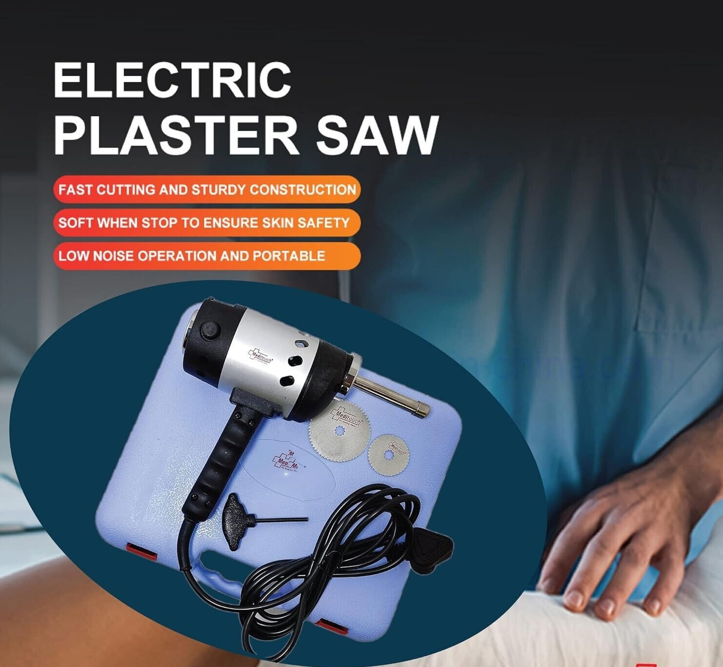 Electric Plaster Cutter Machine Orthopeadic 125 Watts -Free shipping